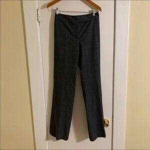 Grey‎ Plaid Dress Pants size 4